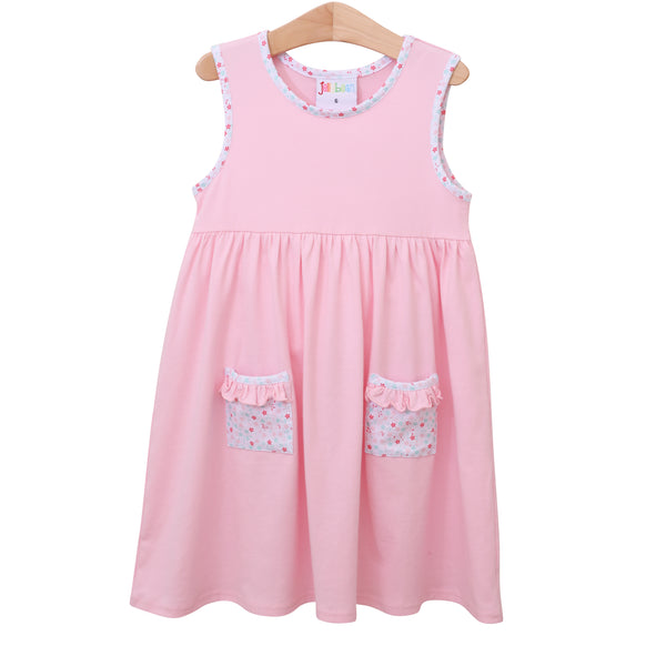 Summer Floral Pocket Dress