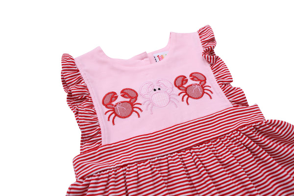 Crab Ruffle Dress