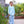 Load image into Gallery viewer, Thomas Pants Set- Mint Stripe & Blue