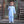 Load image into Gallery viewer, James Romper- Cornflower Blue Stripe
