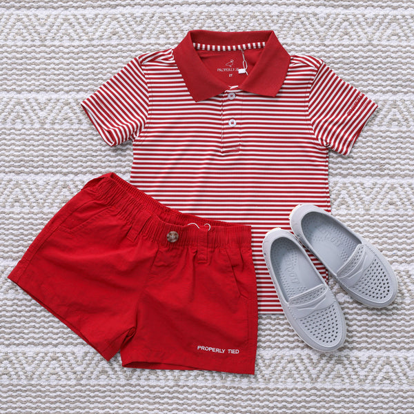 Mallard Short- Crimson