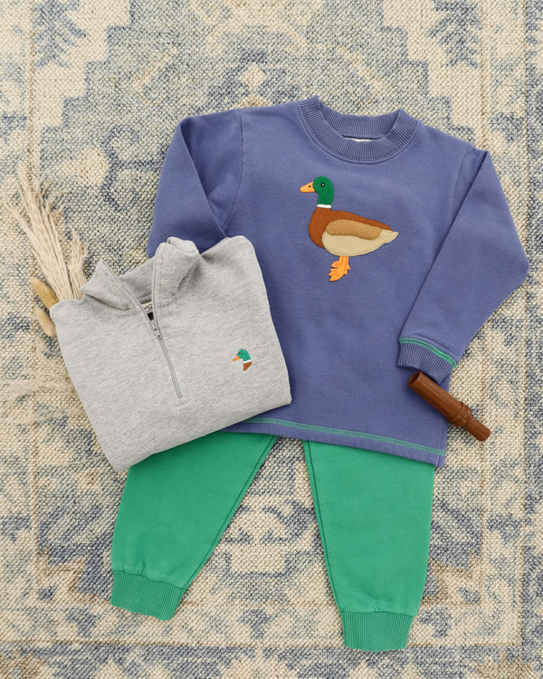 Fleece Sweatpants- Green