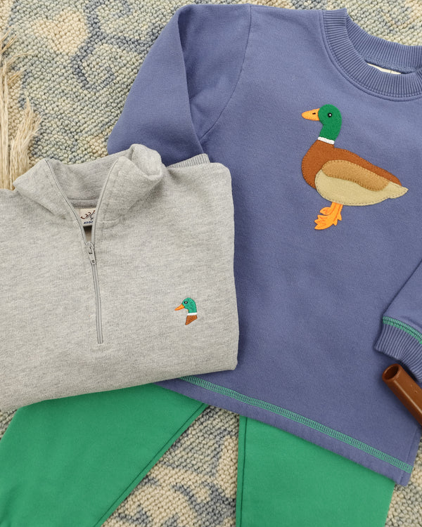 Fleece Sweatpants- Green