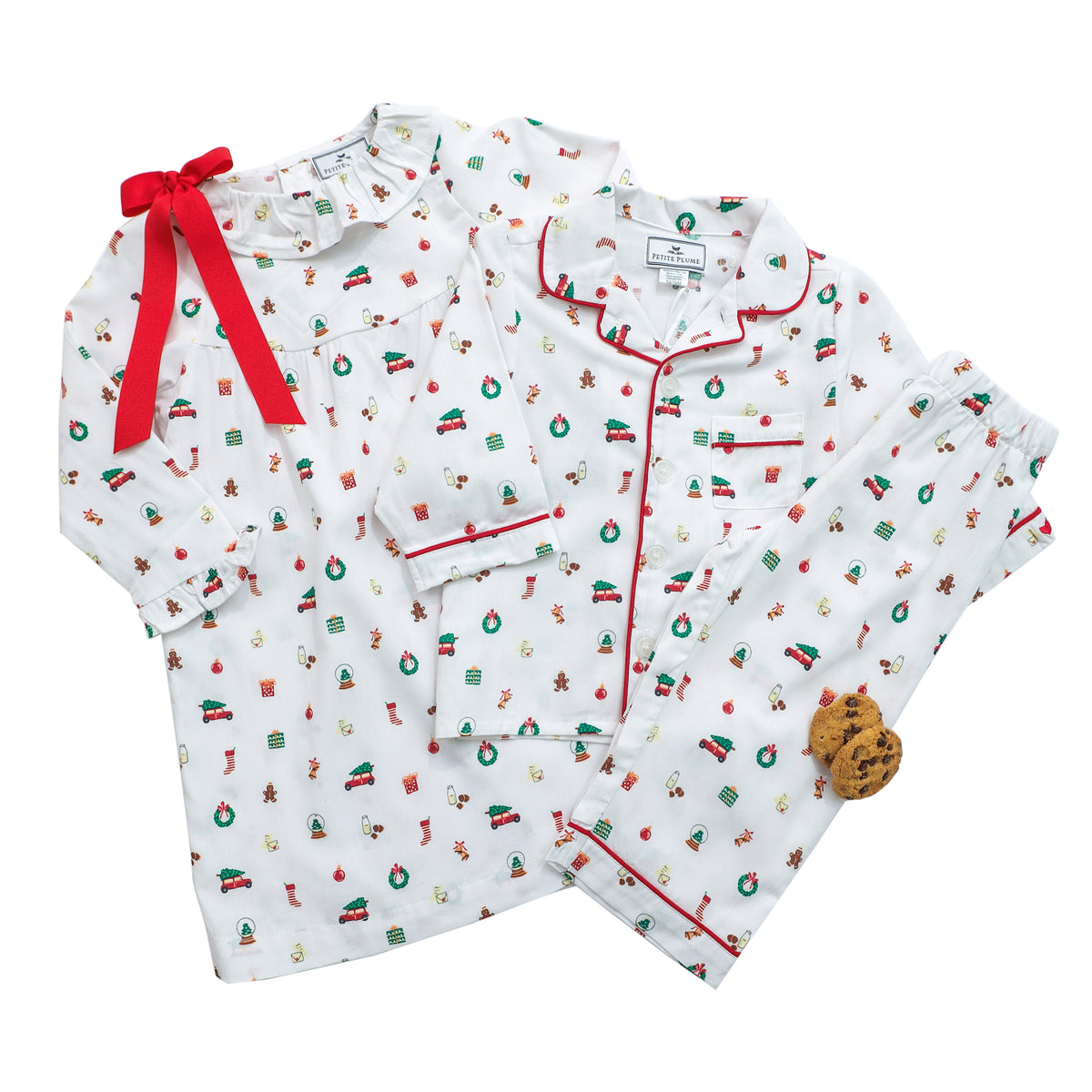 Snowlit Petal Dreams Smock Top Dress