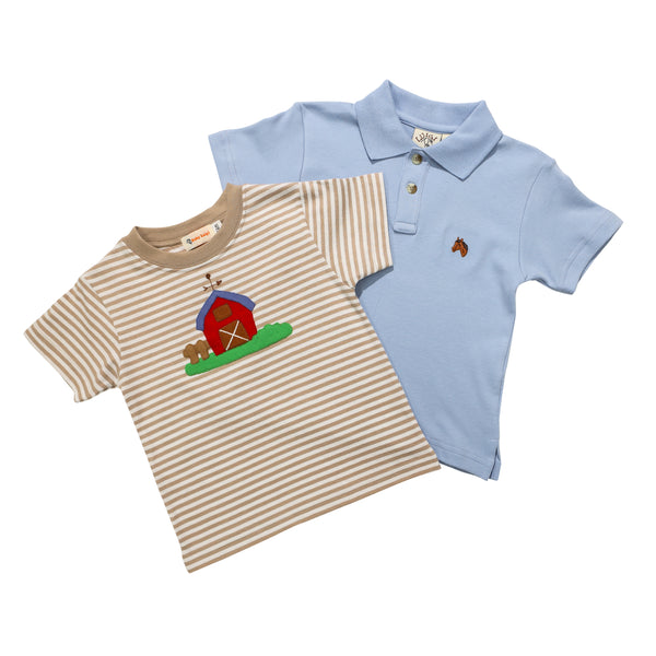 Horse Embroidery SS Polo