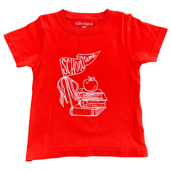 Red School Time T-Shirt