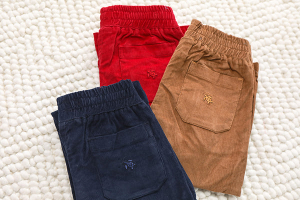 Pull on Pants- Red Cord