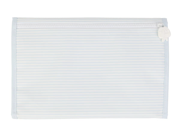 Blue Stripe Changing Pad
