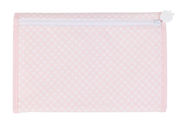 Pink Gingham Changing Pad
