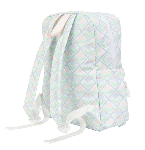 Pastel Floral Backpack- Large