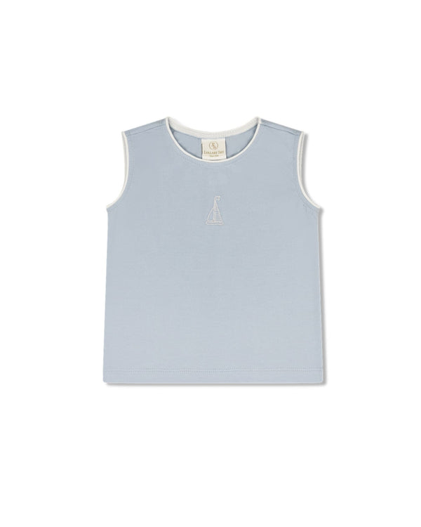 Stephen Shirt- Bluffton Blue, Sailboat