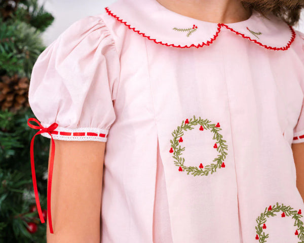 Precious Memories Dress- Pink Batiste Holly