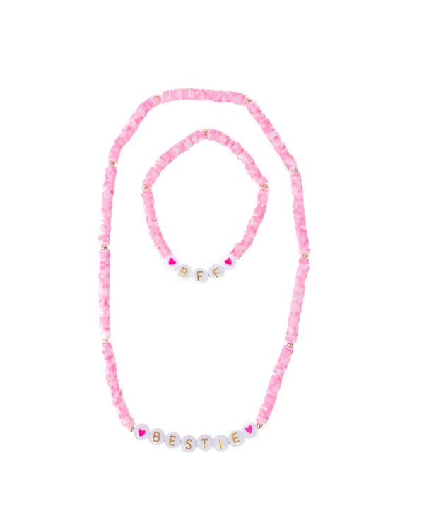 Bestie Necklace & Bracelet Set