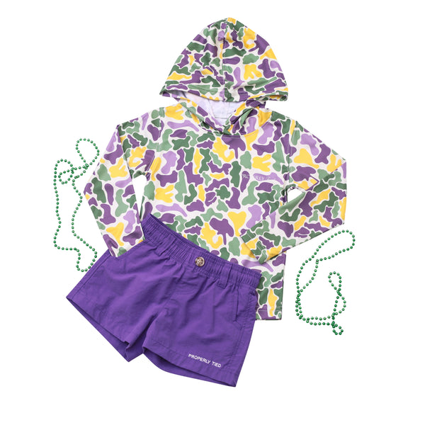 Mallard Short- Purple