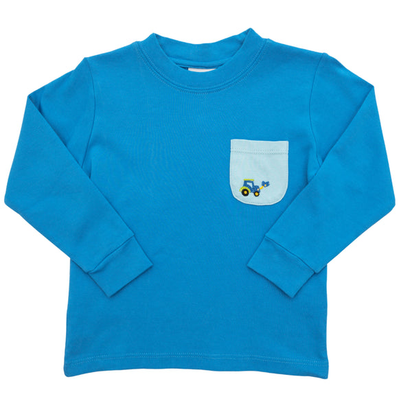 Mini Scoop Hal Pocket L/S Shirt