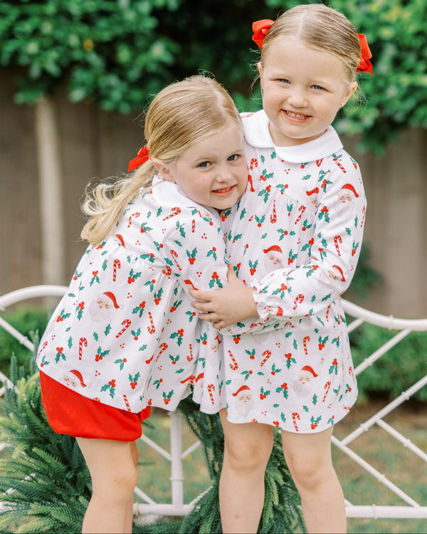St. Nick L/S Bloomer Set