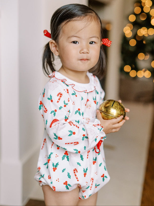 St. Nick L/S Girl Bubble