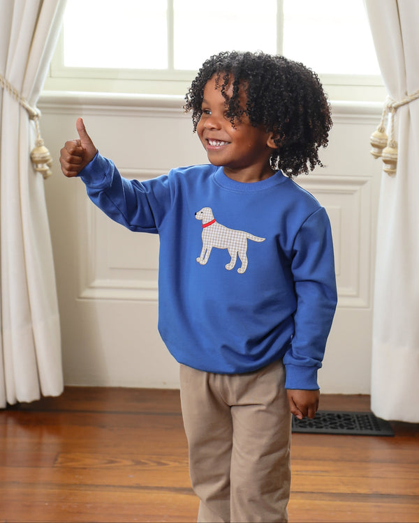 French Terry Pullover- Dog
