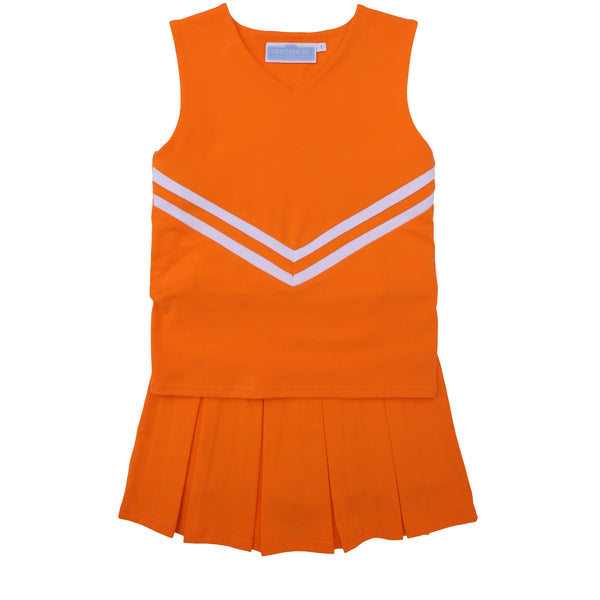 Cheer Uniform Set- Orange