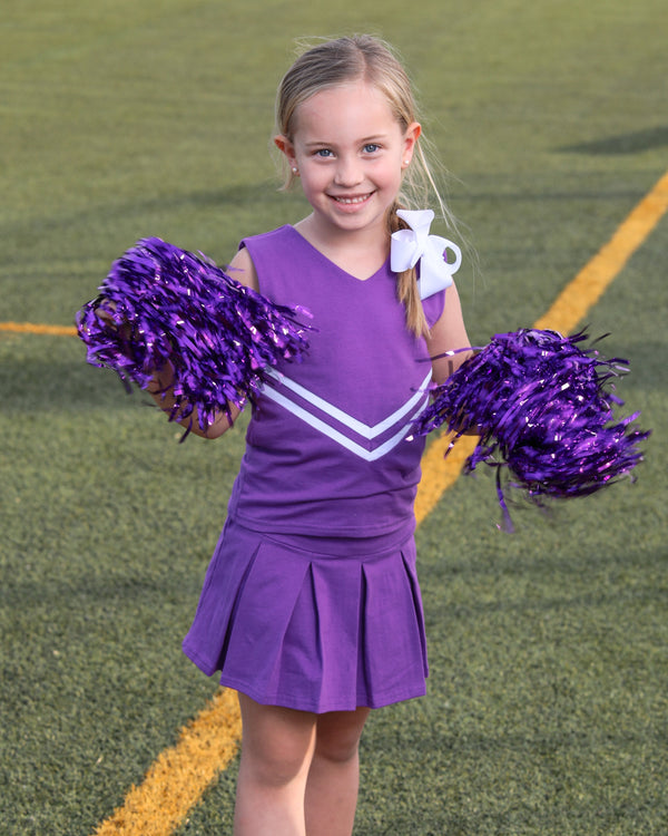 Cheer Uniform Set- Purple