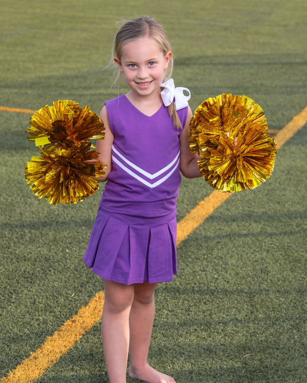 Cheer Uniform Set- Purple