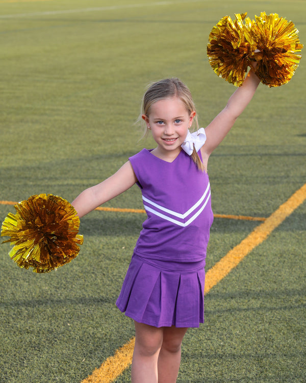 Cheer Uniform Set- Purple