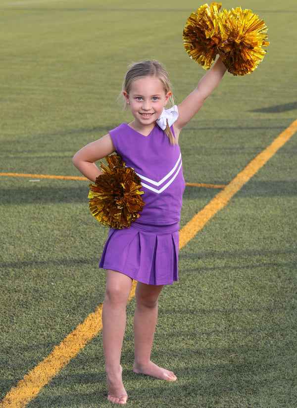 Cheer Uniform Set- Purple