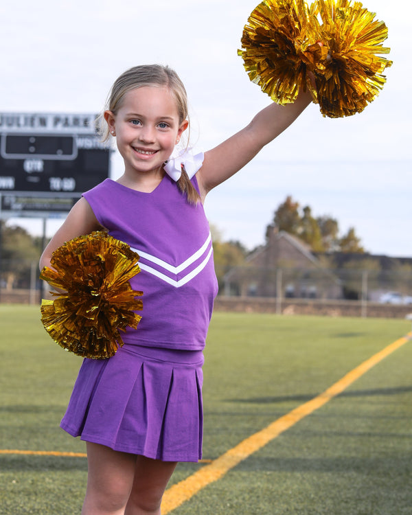 Cheer Uniform Set- Purple