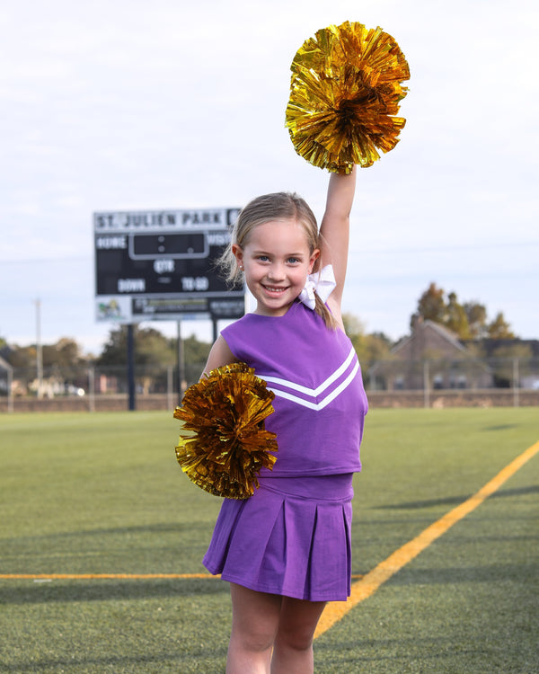 Cheer Uniform Set- Purple