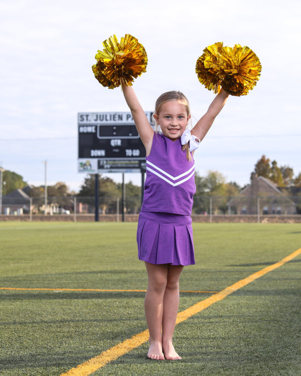 Cheer Uniform Set- Purple