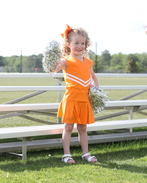 Cheer Uniform Set- Orange
