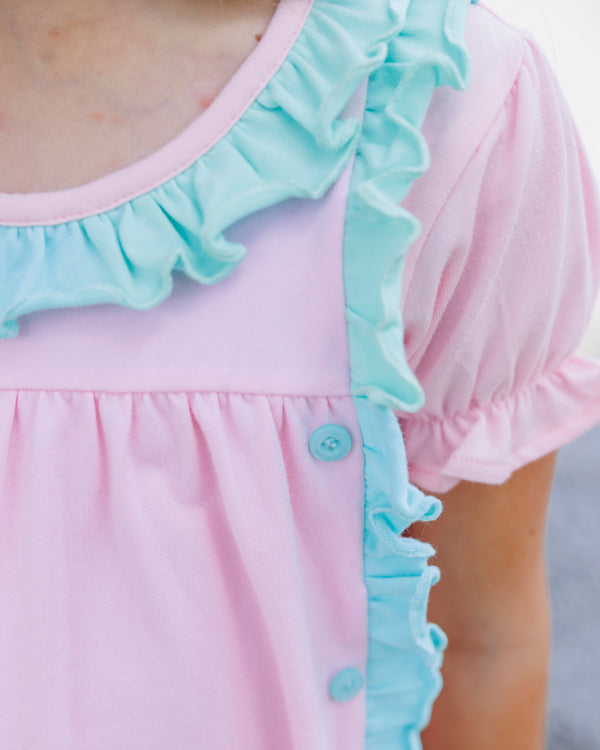 Turkey Ruffle Pants Set