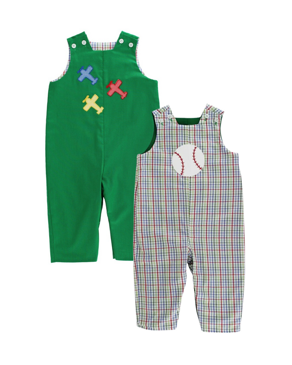 Tiny Tailwinds/Baseball- Reversible John John