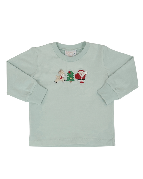 Christmas Crew French Knot Shirt