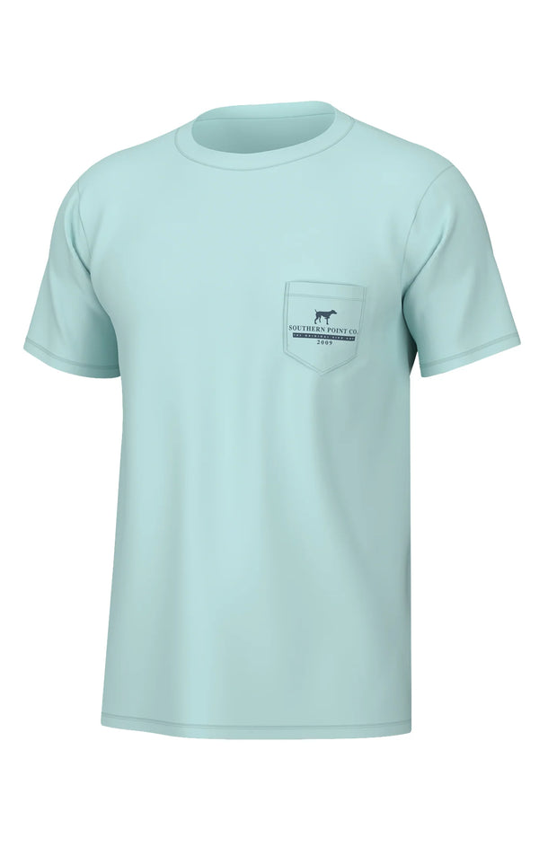 Youth Beachin Greyton Tee- Pool Water