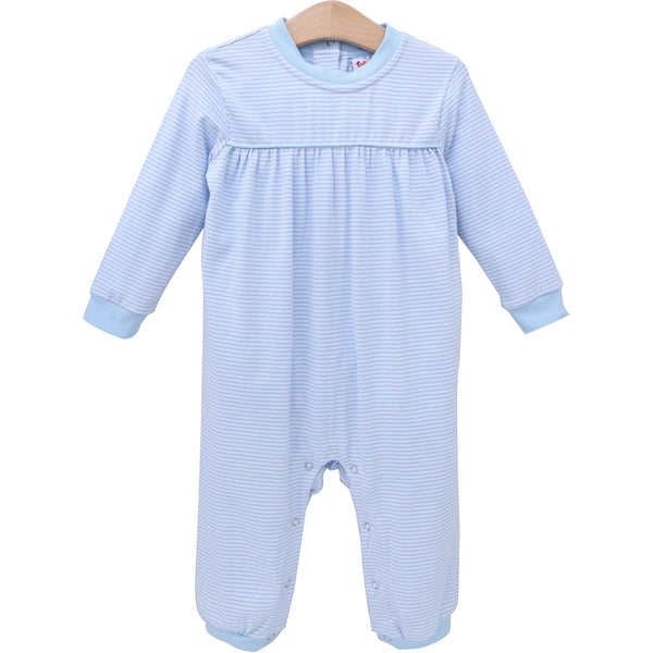 Andy Romper - Light Blue Stripe