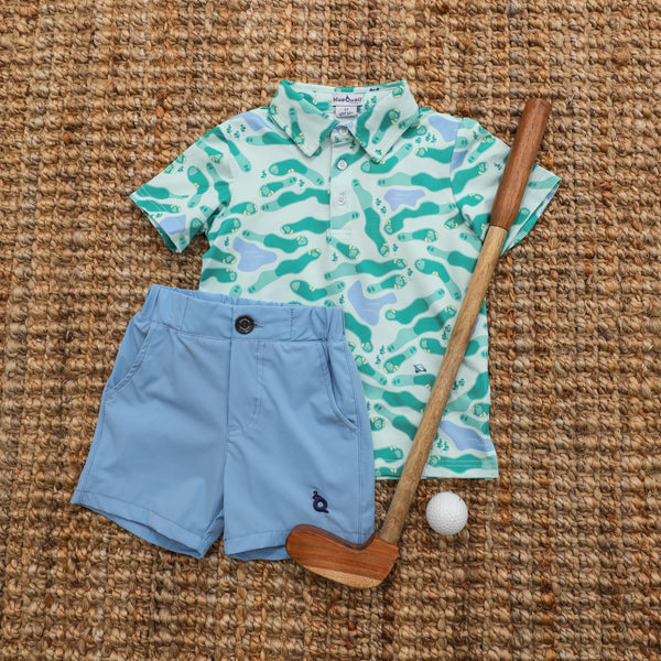 Golf Camo Polo Shirt