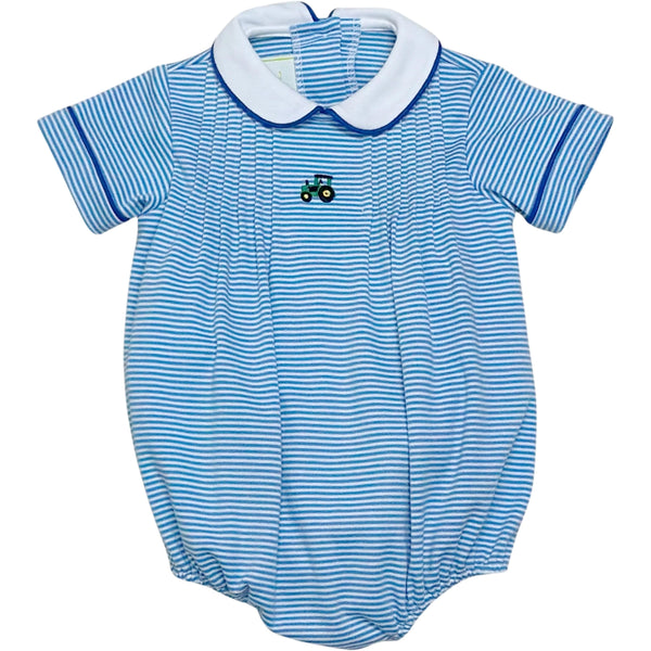 Tractor Bennet Knit Bubble- Periwinkle Bitty