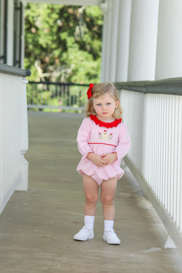 Gingerbread Ruffle Bubble