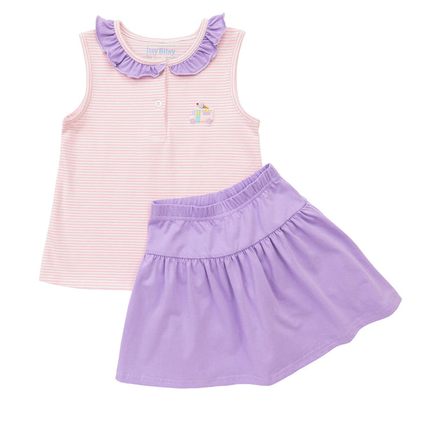 Ice Cream Truck Skort Set