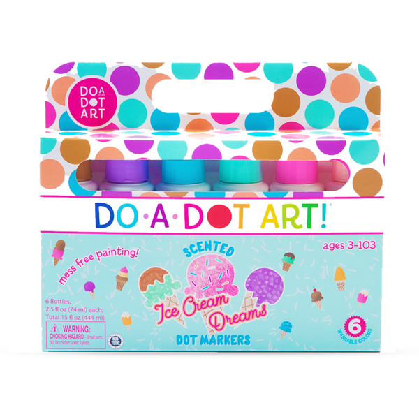 Ice Cream Dreams 6 Pack Scented Dot Markers