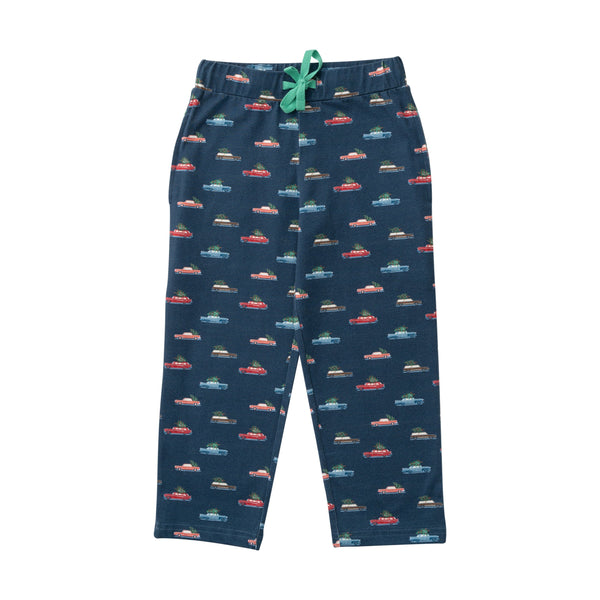 Lounge Life Pant- Christmas Car Print