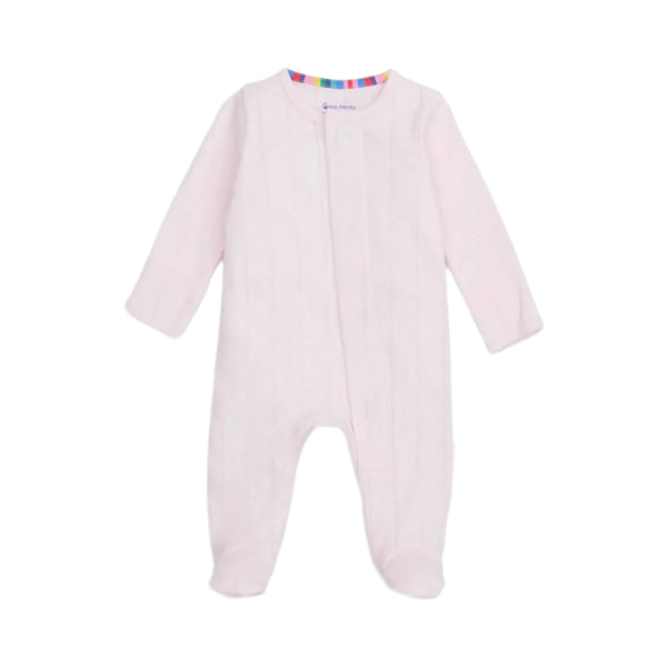 Love Lines Pink Footie