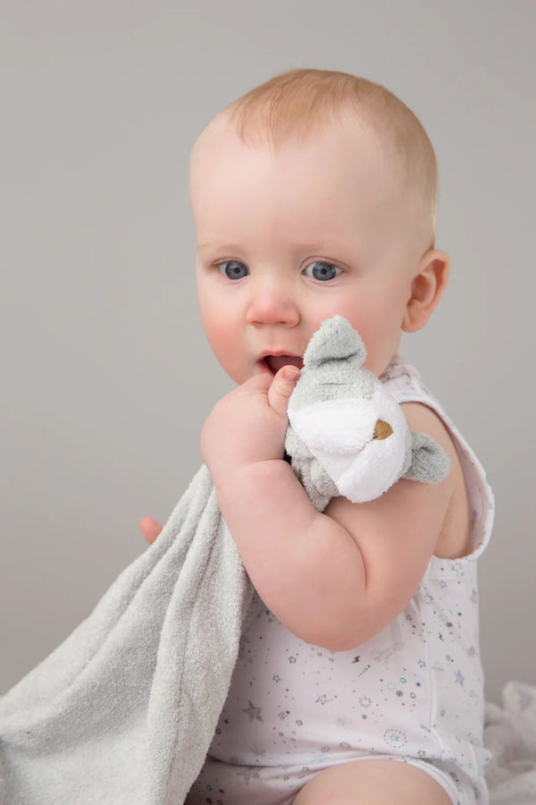 Lovie Blankie- Grey Bulldog