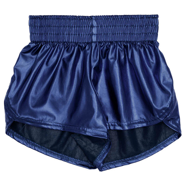 Steph Shorts Metallic- Navy