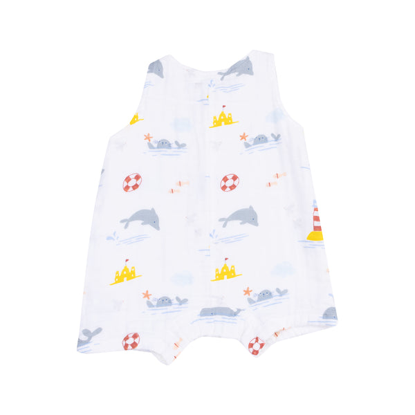 Take Me To The Sea Sleeveless Romper