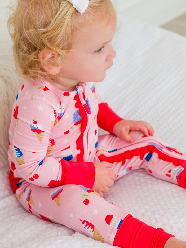 Sweet Freedom Ruffle Convertible Pajamas