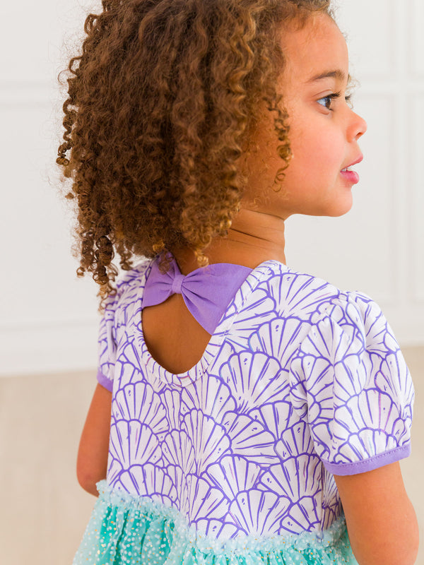 Princess Bow Twirl Dress- Magical Mermaid