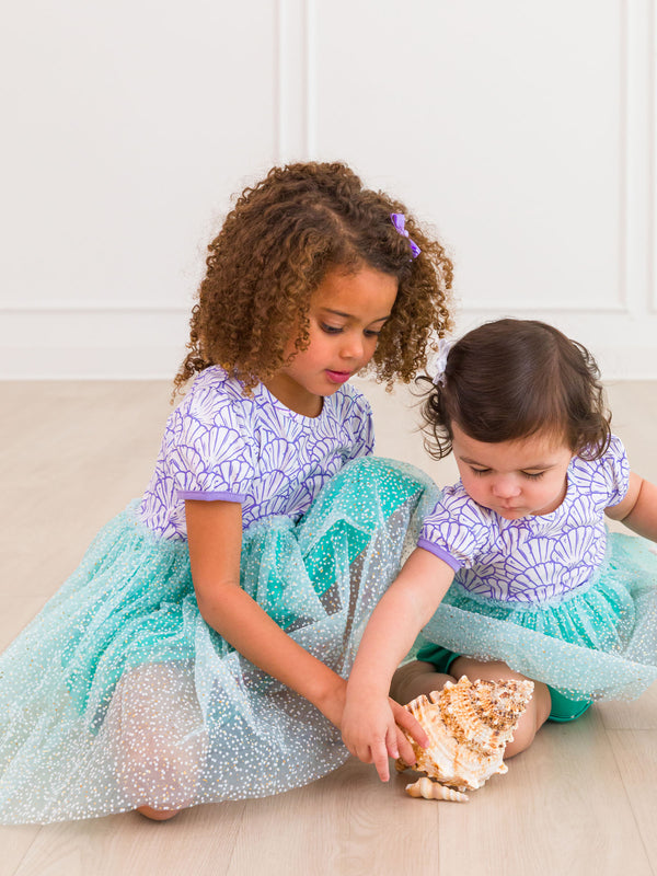 Princess Bow Twirl Dress- Magical Mermaid