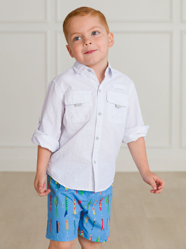 Swim Trunks- Gone Fishin